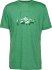 R5 Light Merino Peak format T bright green