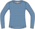 R5 Light Merino Shirt Long  W shadow blue