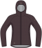 R4 Merino Waffle Hoody Jacket  nightwine
