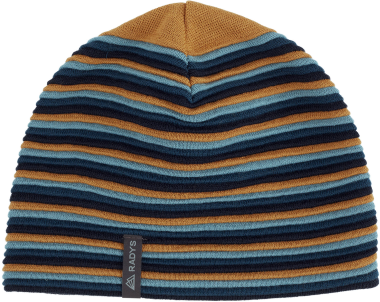 RA Striped Beanie salute