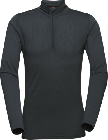 R5 Greenmint Zip Shirt Long charcoal