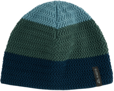 RA Tritone Beanie indigo