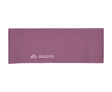 RA Strechfleece Headband grape