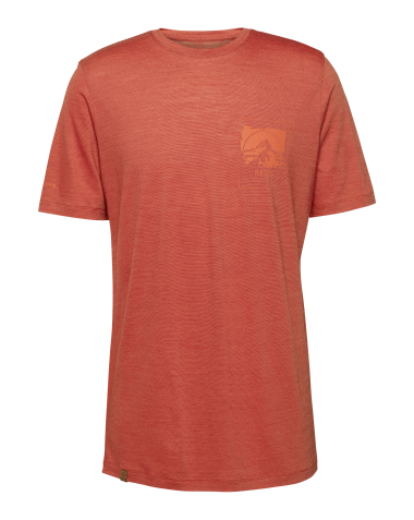 R5 Light Merino Sunset T terracotta