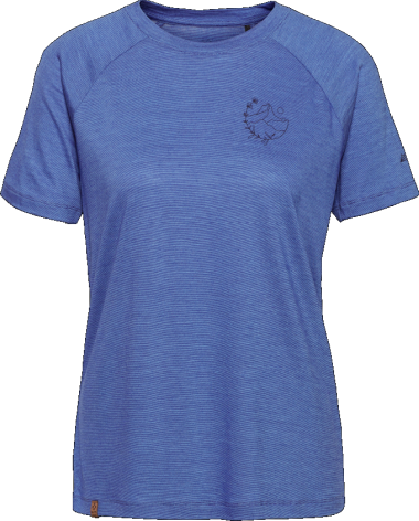 R5 Light Merino Crest T cobalt blue