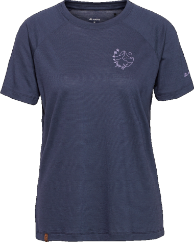 R5 Light Merino Crest T purple night
