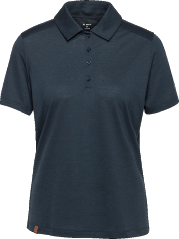 R5 Light Merino Polo navy