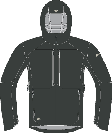 R1 Alpine Tech Jacket thyme leaves