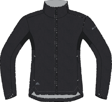 R4 Merino Fleece Jacket black