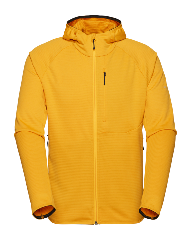 R4 Merino Waffle Hoody Jacket honeycomb
