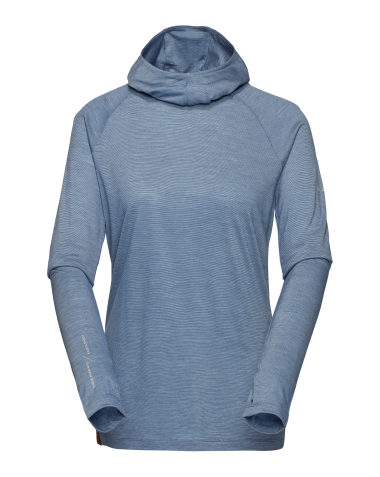 R5 Light Merino Shirt Long shadow blue