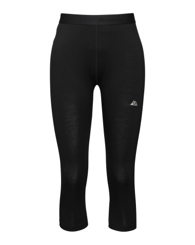 R5 Base Merino 3/4 Pants black