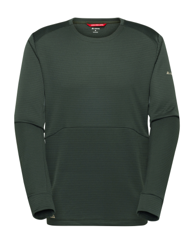 R4 Merino Waffle Sweater M thyme leaves