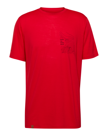 R5 Light Merino Scenic T M signal red