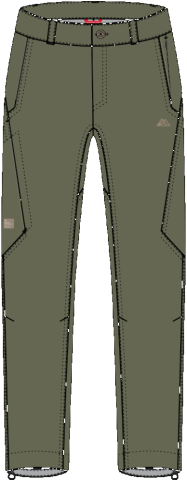 R2 Explorer Pants M sage