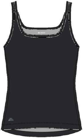 R5 Base Merino Top W black
