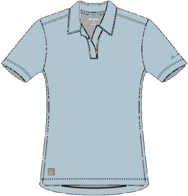 R5 Merino Polo W cloud dust