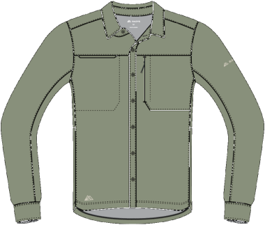 R5 Travel Shirt Long M Artichoke