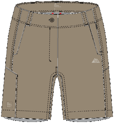 R2 Explorer Shorts W cedar