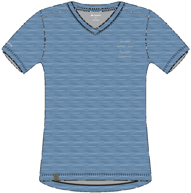 R5 Light Merino Path T W shadow blue