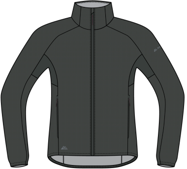 R4 Merino Waffle Jacket M thyme leaves